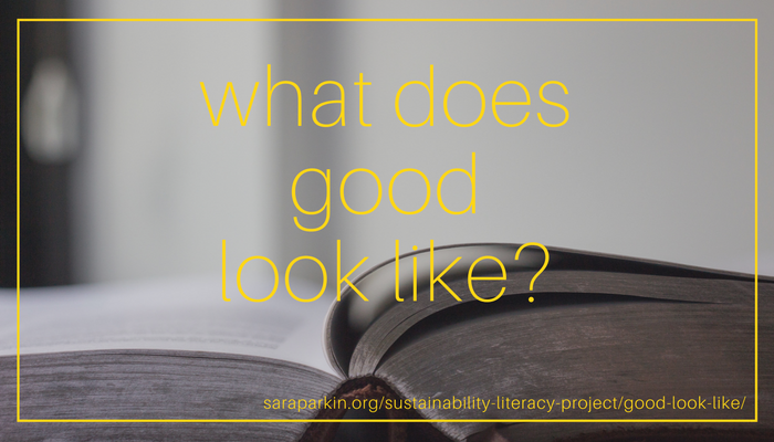 What does good look like?